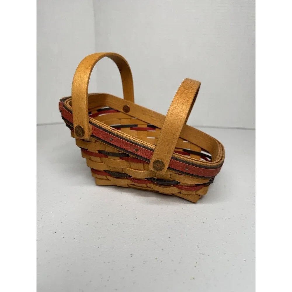 Longaberger Mini Vegetable Basket All American 1996